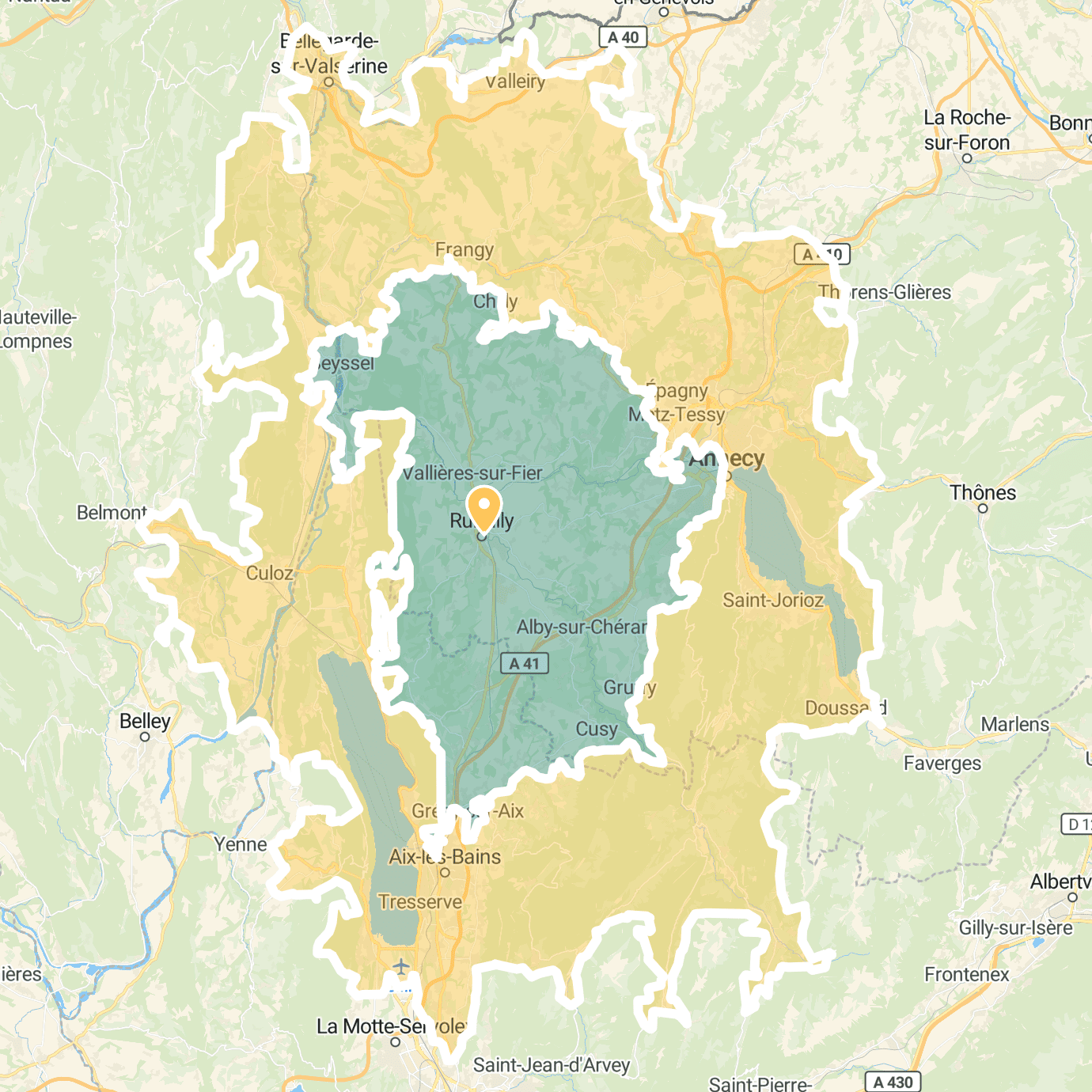carte d'intervention de laura fitamant ostéopathe animaliere sur annecy en haute savoie
